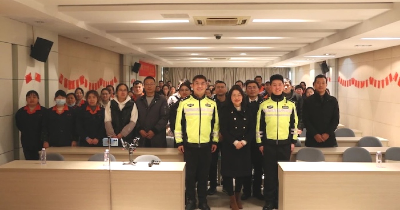 關愛生命，文明出行 | 中安科子公司明景進行防御性駕駛和企業(yè)內部交通安全宣講活動