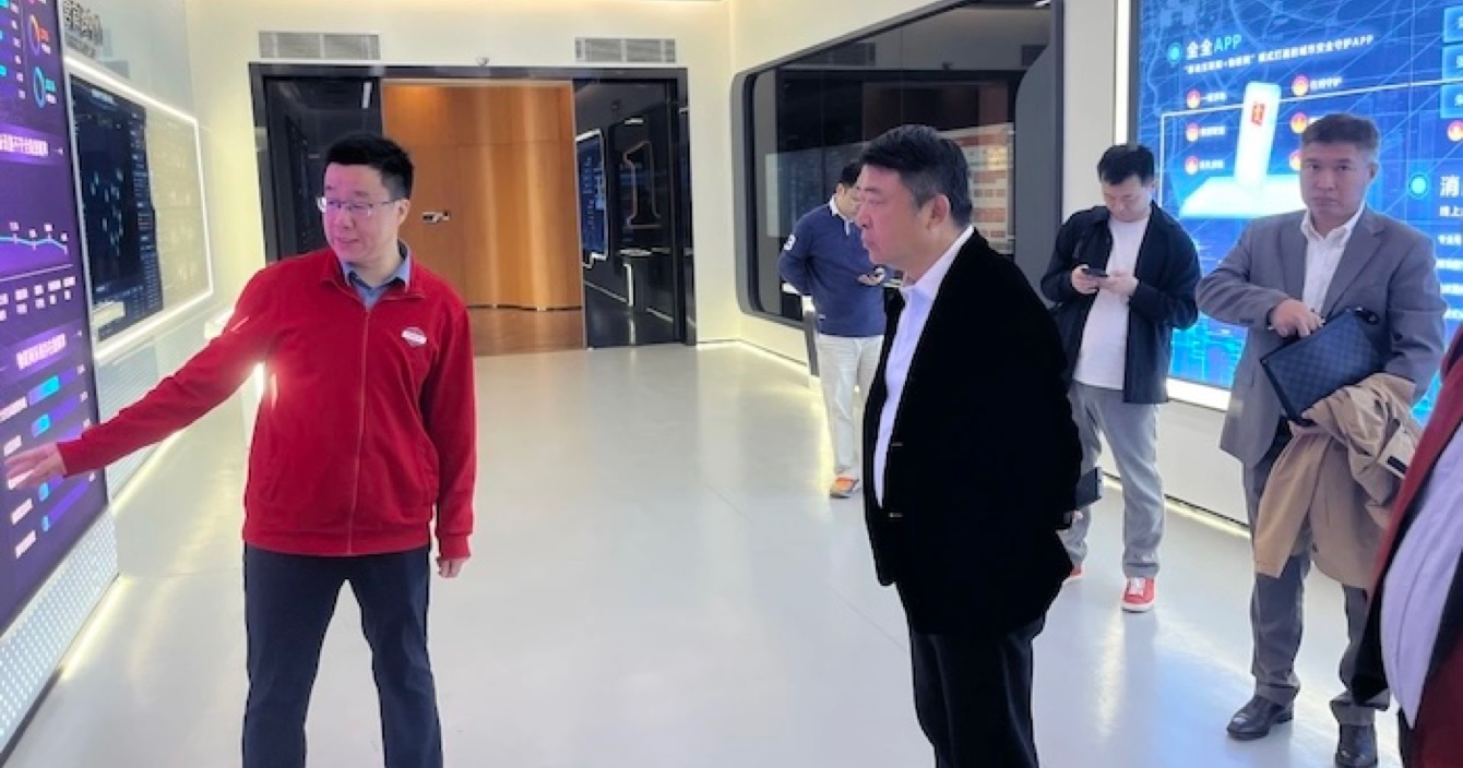 攜手中消在線，共繪智慧消防新藍(lán)圖